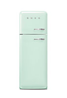 Réfrigérateur congélateur à poser ouverture gauche Smeg FAB30LPG5 222L / 72L vert d'eau