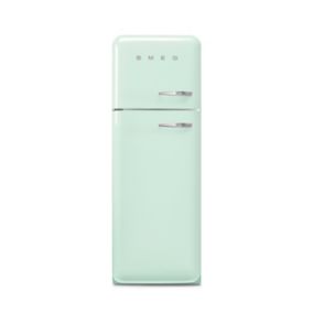 Réfrigérateur congélateur à poser ouverture gauche Smeg FAB30LPG5 222L / 72L vert d'eau