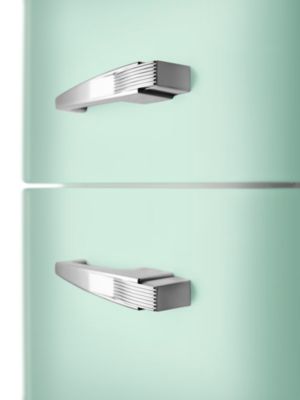 Réfrigérateur congélateur à poser ouverture gauche Smeg FAB30LPG5 222L / 72L vert d'eau