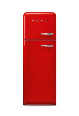 Réfrigérateur congélateur à poser ouverture gauche Smeg FAB30LRD5 222L / 72L rouge