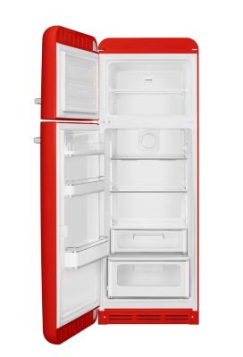 Réfrigérateur congélateur à poser ouverture gauche Smeg FAB30LRD5 222L / 72L rouge
