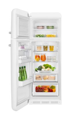 Réfrigérateur congélateur à poser ouverture gauche Smeg FAB30LWH5 222L / 72L blanc