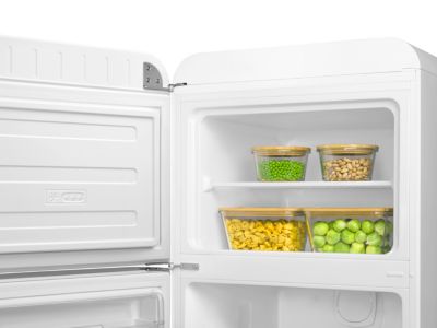 Réfrigérateur congélateur à poser ouverture gauche Smeg FAB30LWH5 222L / 72L blanc
