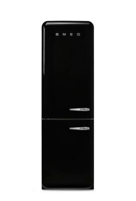 Réfrigérateur congélateur à poser ouverture gauche Smeg FAB32LBL5 234L / 97L noir