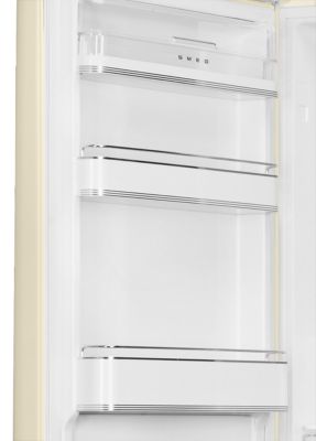 Réfrigérateur congélateur à poser ouverture gauche Smeg FAB32LCR5 234L / 97L crème
