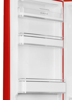 Réfrigérateur congélateur à poser ouverture gauche Smeg FAB32LRD5 234L / 97L rouge