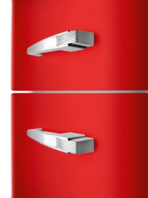 Réfrigérateur congélateur à poser ouverture gauche Smeg FAB32LRD5 234L / 97L rouge