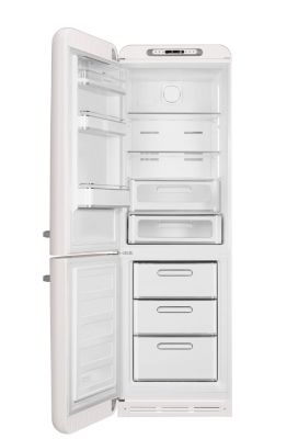 Réfrigérateur congélateur à poser ouverture gauche Smeg FAB32LWH5 234L / 97L blanc