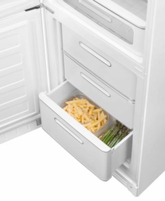 Réfrigérateur congélateur à poser ouverture gauche Smeg FAB32LWH5 234L / 97L blanc