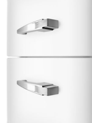 Réfrigérateur congélateur à poser ouverture gauche Smeg FAB32LWH5 234L / 97L blanc