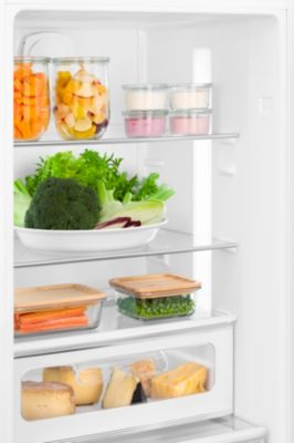 Réfrigérateur congélateur à poser ouverture gauche Smeg FAB32LWH5 234L / 97L blanc