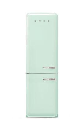 Réfrigérateur congélateur à poser ouverture gauche Smeg FAB32RPD5 234L / 97L vert d'eau