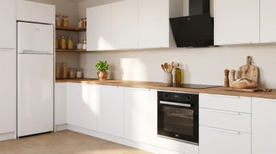 Réfrigérateur congélateur à poser porte réversible Beko RDSA240K40WN 177L / 46L, blanc