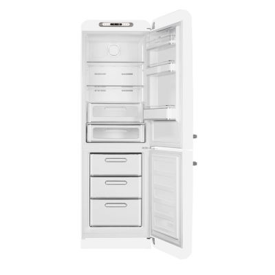 Réfrigérateur congélateur à poser Smeg AB32RWH6 blanc - 234L / 97L - H.209cm x L.68,5cm x P.86cm