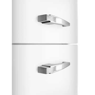 Réfrigérateur congélateur à poser Smeg AB32RWH6 blanc - 234L / 97L - H.209cm x L.68,5cm x P.86cm
