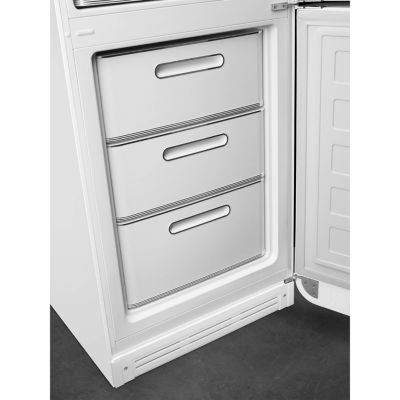 Réfrigérateur congélateur à poser Smeg AB32RWH6 blanc - 234L / 97L - H.209cm x L.68,5cm x P.86cm