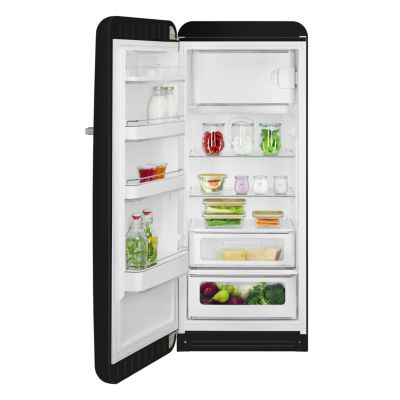 Réfrigérateur congélateur à poser Smeg FAB28LBL6 noir - 244L / 26L - H.166cm x L.68,5cm x P.86cm