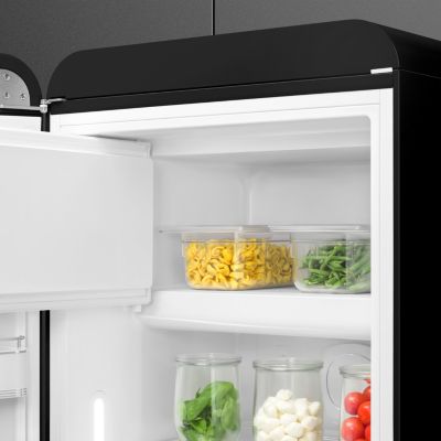 Réfrigérateur congélateur à poser Smeg FAB28LBL6 noir - 244L / 26L - H.166cm x L.68,5cm x P.86cm