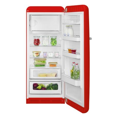 Réfrigérateur congélateur à poser Smeg FAB28RRD6 rouge - 244L / 26L - H.166cm x L.68,5cm x P.86cm