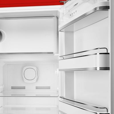Réfrigérateur congélateur à poser Smeg FAB28RRD6 rouge - 244L / 26L - H.166cm x L.68,5cm x P.86cm