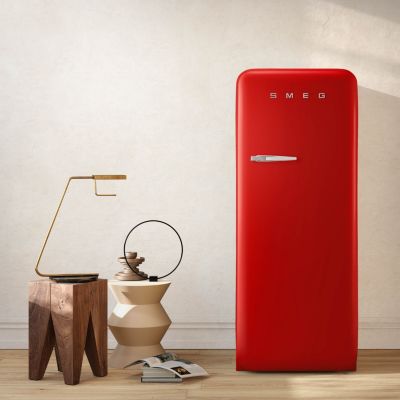 Réfrigérateur congélateur à poser Smeg FAB28RRD6 rouge - 244L / 26L - H.166cm x L.68,5cm x P.86cm