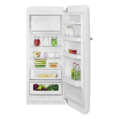 Réfrigérateur congélateur à poser Smeg FAB28RWH6 blanc - 244L / 26L - H.166cm x L.68,5cm x P.86cm