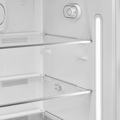 Réfrigérateur congélateur à poser Smeg FAB28RWH6 blanc - 244L / 26L - H.166cm x L.68,5cm x P.86cm
