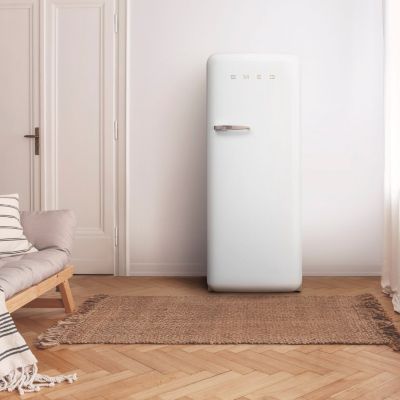 Réfrigérateur congélateur à poser Smeg FAB28RWH6 blanc - 244L / 26L - H.166cm x L.68,5cm x P.86cm