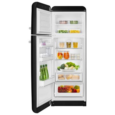 Réfrigérateur congélateur à poser Smeg FAB30LBL6 noir - 222L / 72L - H.181,5cm x L.68,5cm x P.86cm