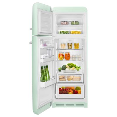 Réfrigérateur congélateur à poser Smeg FAB30LPG6 vert d'eau - 222L / 72L - H.181,5cm x L.68,5cm x P.86cm