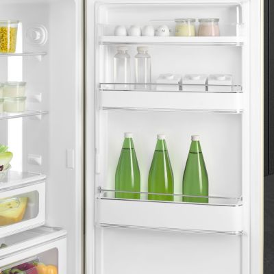 Réfrigérateur congélateur à poser Smeg FAB30RCR6 crème - 222L / 72L - H.181,5cm x L.68,5cm x P.86cm