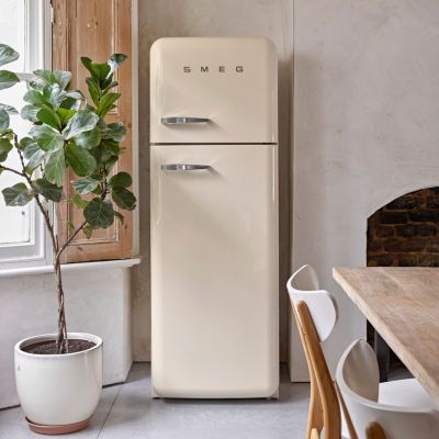 Réfrigérateur congélateur à poser Smeg FAB30RCR6 crème - 222L / 72L - H.181,5cm x L.68,5cm x P.86cm