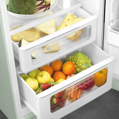 Réfrigérateur congélateur à poser Smeg FAB30RPG6 vert d'eau - 222L / 72L - H.181,5cm x L.68,5cm x P.86cm