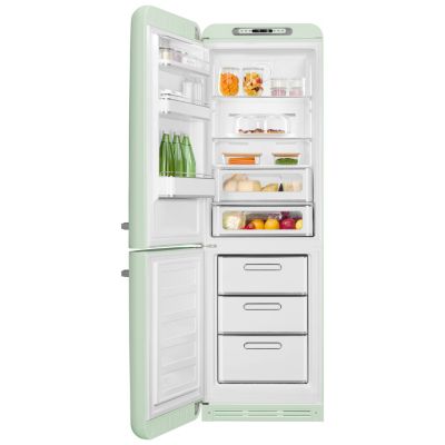 Réfrigérateur congélateur à poser Smeg FAB32LPG6 vert d'eau -234L / 97L - H.209cm x L.68,5cm x P.86cm