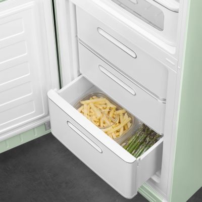 Réfrigérateur congélateur à poser Smeg FAB32LPG6 vert d'eau -234L / 97L - H.209cm x L.68,5cm x P.86cm