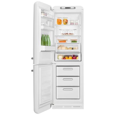 Réfrigérateur congélateur à poser Smeg FAB32LWH6 blanc - 234L / 97L - H.209cm x L.68,5cm x P.86cm