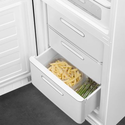 Réfrigérateur congélateur à poser Smeg FAB32LWH6 blanc - 234L / 97L - H.209cm x L.68,5cm x P.86cm
