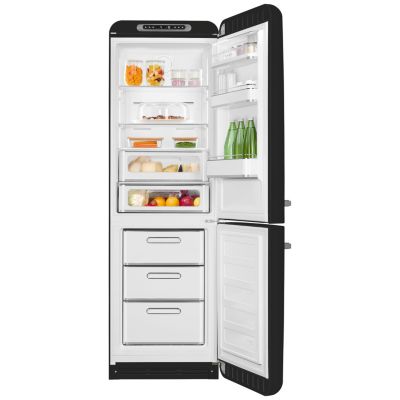 Réfrigérateur congélateur à poser Smeg FAB32RBL6 noir - 234L / 97L - H.209cm x L.68,5cm x P.86cm