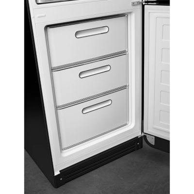Réfrigérateur congélateur à poser Smeg FAB32RBL6 noir - 234L / 97L - H.209cm x L.68,5cm x P.86cm