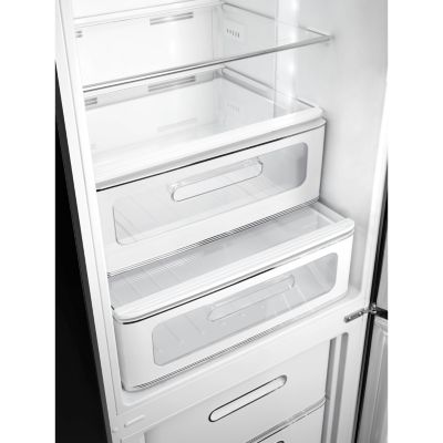 Réfrigérateur congélateur à poser Smeg FAB32RBL6 noir - 234L / 97L - H.209cm x L.68,5cm x P.86cm