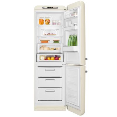 Réfrigérateur congélateur à poser Smeg FAB32RCR6 crème - 234L / 97L - H.209cm x L.68,5cm x P.86cm