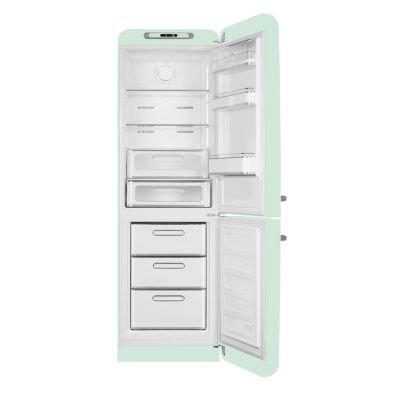 Réfrigérateur congélateur à poser Smeg FAB32RPG6 vert d'eau - 234L / 97L - H.209cm x L.68,5cm x P.86cm