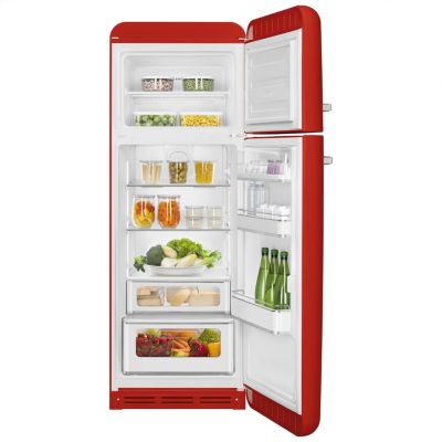 Réfrigérateur congélateur à poser SmegFAB30RRD6 rouge - 222L / 72L - H.181,5cm x L.68,5cm x P.86cm