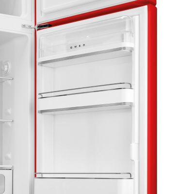 Réfrigérateur congélateur à poser SmegFAB30RRD6 rouge - 222L / 72L - H.181,5cm x L.68,5cm x P.86cm