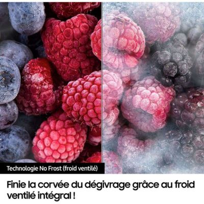 Refrigerateur congelateur bas  RB53DG706AS9  samsung ventile (no frost) congélateur en bas 538 L