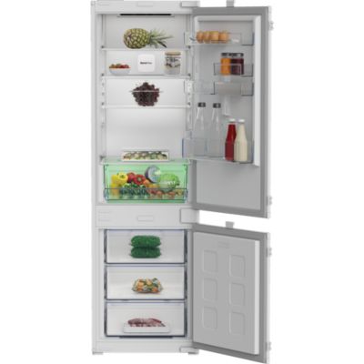 Réfrigérateur congélateur encastrable Beko B3BCNA294HS blanc 194L / 76L H.177,5 x L.54 x P.55 cm