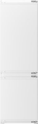Réfrigérateur congélateur encastrable porte réversible Beko BCSA285K4SFN 193L / 78L, blanc