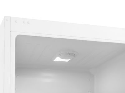 Réfrigérateur congélateur encastrable porte réversible Beko BCSA285K4SFN 193L / 78L, blanc