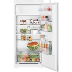 Réfrigérateur congélateur encastrable porte réversible Bosch KIR41NSE0 187L, blanc