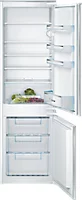 Réfrigérateur congélateur encastrable porte réversible Bosch KIV86NSF0 182L / 83L, blanc